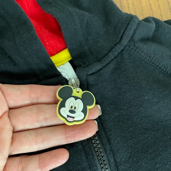 Disney Mickey Mouse Hoodie With Ears Boys Sz 4 Gently used - Picture 3 of 10